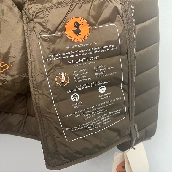 Save The Duck Alexis Water-Resistant Hooded Puffer Jacket - Duplicate - Picture 13 of 16